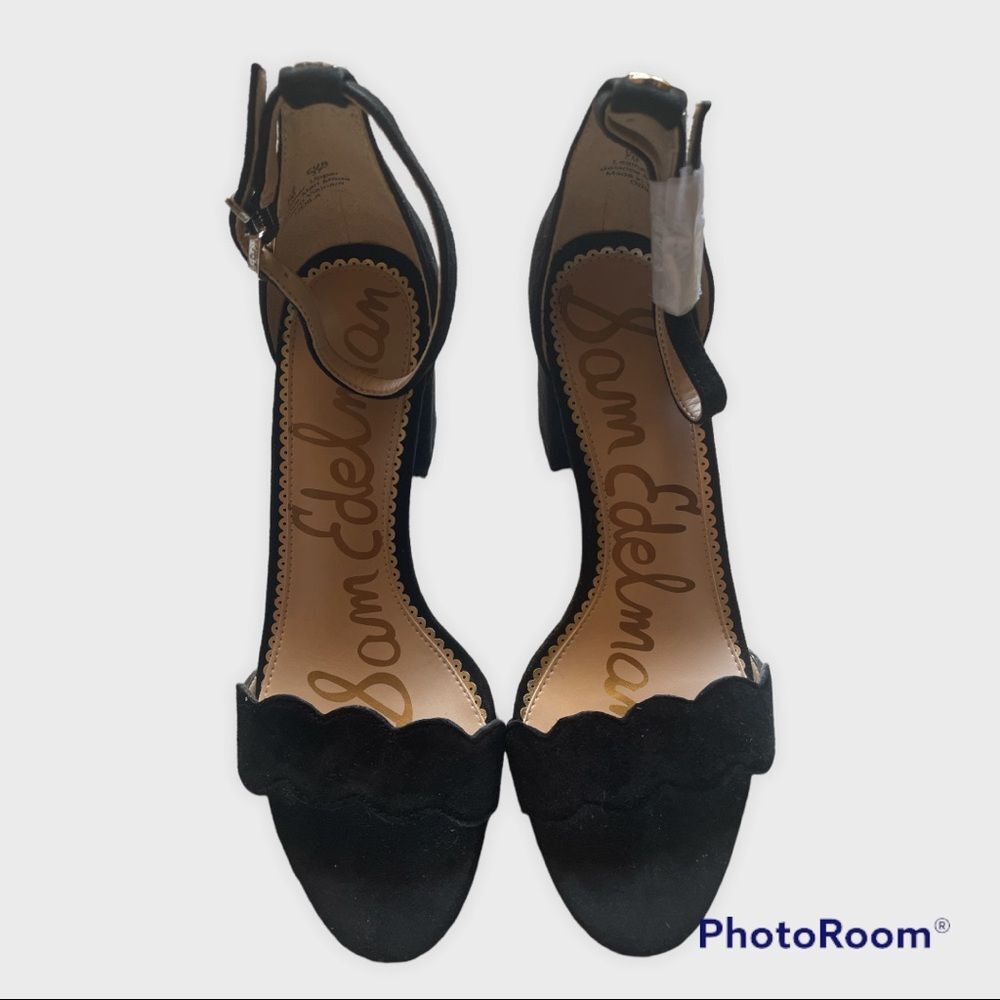 💥(NWOT) ⭐️ Sam Edelman Blocked Heels Shoes ~ Size 7 💥 - Picture 2 of 6
